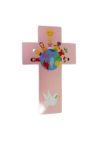 Cruz Colores 35X21 Color Rosa 176