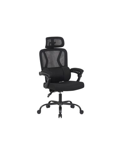 Silla Q-Connect Direccion Reggio Malla Alt Max 1300 Mm Anc 520 Mm Prof 480 Mm Ruedas Premium Color Negro
