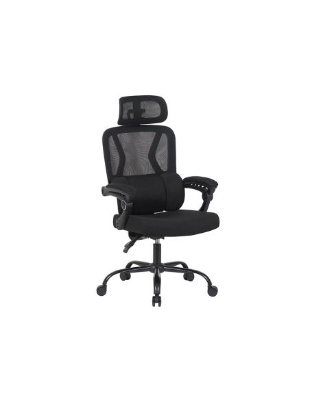 Silla Q-Connect Direccion Reggio Malla Alt Max 1300 Mm Anc 520 Mm Prof 480 Mm Ruedas Premium Color Negro