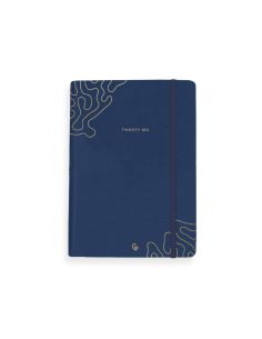 Agenda Encuadernada Liderpapel Efira A5 2026 Dia Pagina Azul Papel 70 Gr Fsc 2
