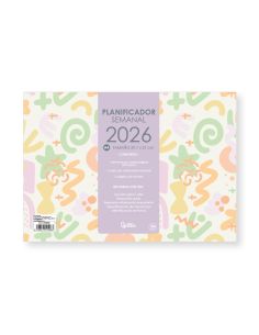 Planning Semanal Liderpapel Joven 2026 29,7X21 Cm Din A4 Con Pegatinas Papel 104 Gr 2