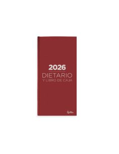 Dietario Liderpapel 2026 Cuarto 150X215 Mm Dia Pagina Color Rojo Papel 70 Gr Fsc 2
