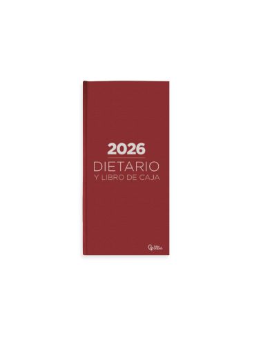 Dietario Liderpapel 2026 Cuarto 150X215 Mm Dia Pagina Color Rojo Papel 70 Gr Fsc