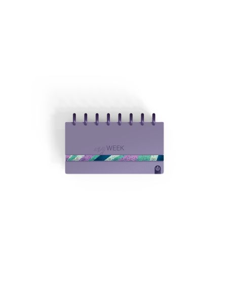Planificador Carchivo Ingeniox My Week Check List My Week Semanal Malva 105X210 Mm