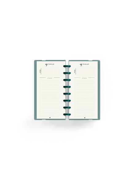 Planificador Carchivo Ingeniox My Week Check List My Week Semanal Turquesa 105X210 Mm