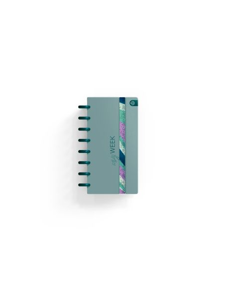 Planificador Carchivo Ingeniox My Week Check List My Week Semanal Turquesa 105X210 Mm