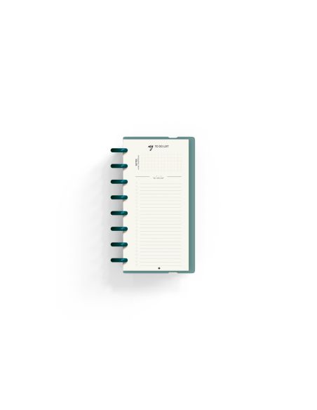 Planificador Carchivo Ingeniox My Week Check List My Week Semanal Turquesa 105X210 Mm