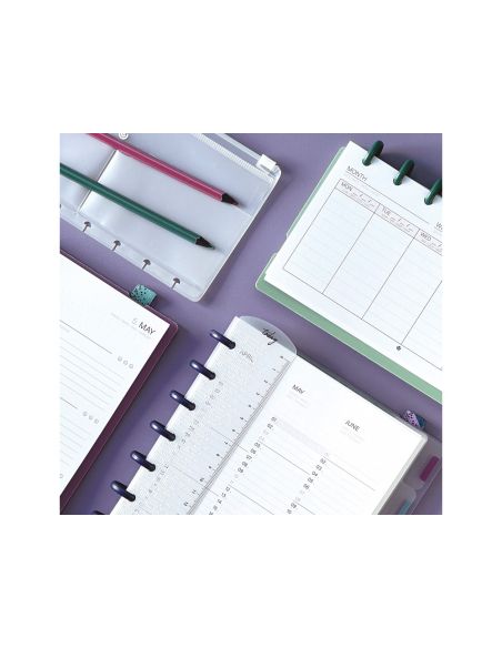 Estuche Carchivo Ingeniox Slim Bag My Plans Para Planificador Tamaño A5