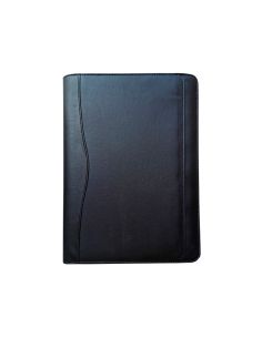 Carpeta Portafolios Q-Connect Cremallera Sin Anillas Con Calculadora Y Bolsa Para Movil Color Negro 260X355 Mm 2