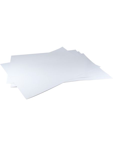 Cartoncillo Gris Liderpapel Con Una Cara Blanca 350 Gr 64X88 Cm Paquete De 1 Kg (5 Hojas)