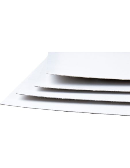Cartoncillo Gris Liderpapel Con Una Cara Blanca 350 Gr 64X88 Cm Paquete De 1 Kg (5 Hojas)