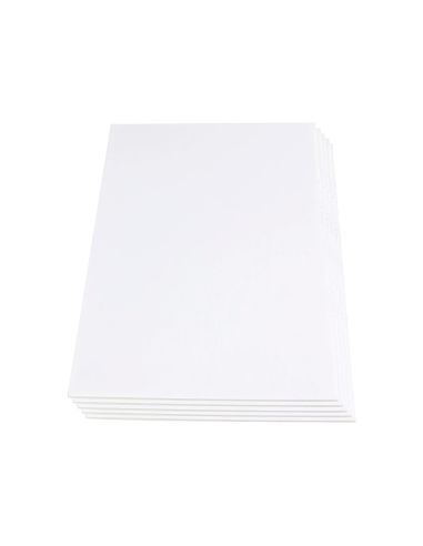 Carton Pluma Liderpapel Blanco Adhesivo 1 Cara 70X100Cm Espesor 10 Mm