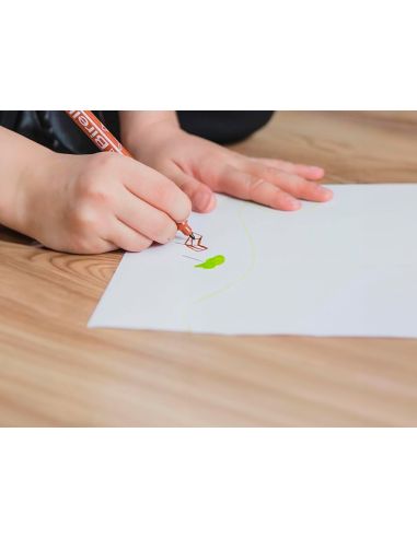 Cartulina Liderpapel A3 180G/M2 Blanco Paquete De 25+5 Hojas En Carpeta Dossier Transparente Con Cierre