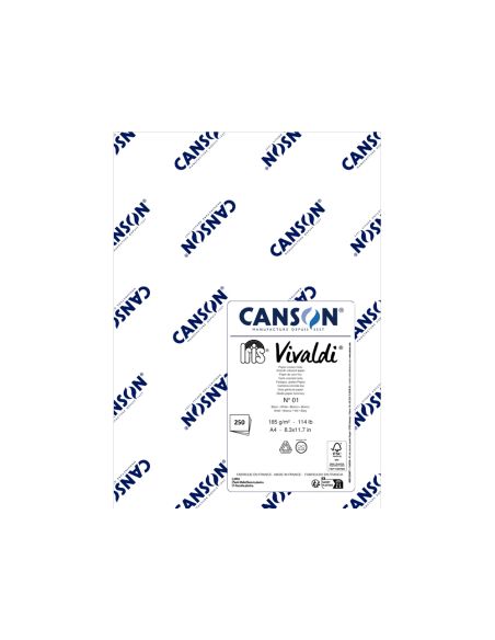 Cartulina Guarro Din A4 Blanco 185 Gr Paquete De 250 Hojas