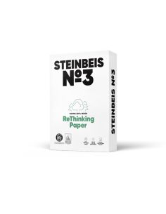 Papel Fotocopiadora Steinbeis N.3 100% Reciclado Din A4 80 Gramos Paquete De 500 Hojas 2