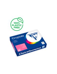 Papel Color Trophee A4 80Gr Rosa Fuscia Intenso Paquete De 500 Hojas