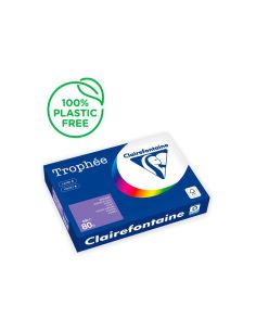 Papel Color Trophee A4 80Gr Violeta Intenso Paquete De 500Hojas