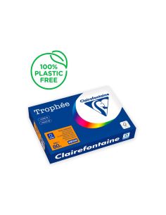 Papel Color Trophee A4 80Gr Naranja Neon Paquete De 500 Hojas
