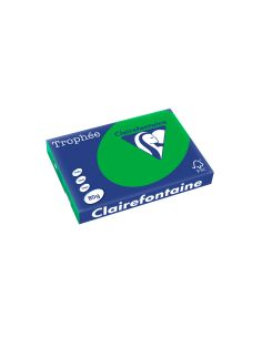 Papel Color Trophee A3 80Gr Verde Intenso Paquete De 500 Hojas