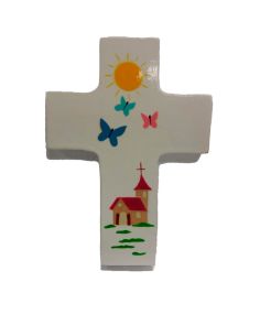 Cruz 252 Recois Ma Priere Blanca 10,5cm