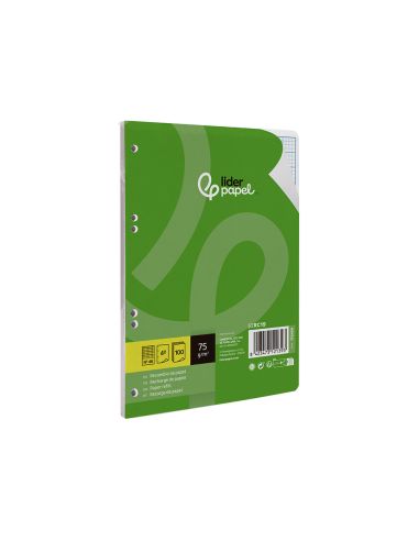 Recambio Liderpapel Din A5 100 Hojas 75Gr Rayado Nº 46 6 Taladros