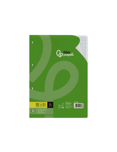 Recambio Liderpapel A4 100 Hojas 75Gr Rayado Nº46 4 Taladros