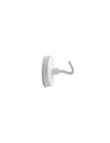 Iman Maul De Potencia Con Gancho 36 Cm Diametro Peso Max. 6 Kg Color Blanco Pack De 5 Unidades