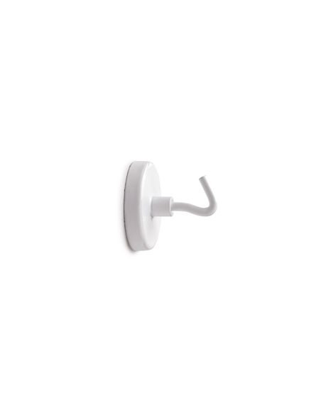 Iman Maul De Potencia Con Gancho 36 Cm Diametro Peso Max. 6 Kg Color Blanco Pack De 5 Unidades