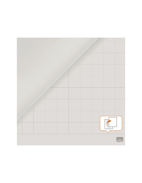 Bloc Congreso Nobo Papel Reciclado Cuadriculado/Liso 580X810 Mm 50 Hojas 70 G/M2