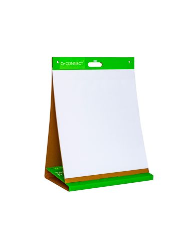 Bloc Congreso Q-Connect Liso Autoadhesivo Sobremesa 508X584 Mm 20 Hojas Papel Blanco De 75G/M2 Fsc