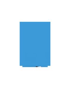 Pizarra Blanca Rocada Lacada Magnetica Modular Sin Marco Color Azul 75X115 Cm
