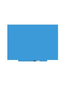 Pizarra Blanca Rocada Lacada Magnetica Modular Sin Marco Color Azul 75X115 Cm 2