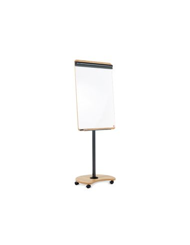 Pizarra Movil Rocada Metalica Magnetica Con Ruedas 69X99 Cm 2 Brazos Extensibles Lateral Y Bandeja Para Rotuladores