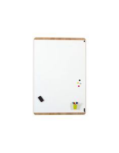 Pizarra Blanca Rocada Lacada Magnetica Tablero Color Roble 100X150 Cm 2