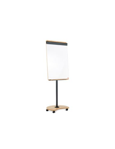Pizarra Blanca Rocada Gama Natural Movil Lacada Magnetica Con 2 Brazos Abatibles 69X99 Cm