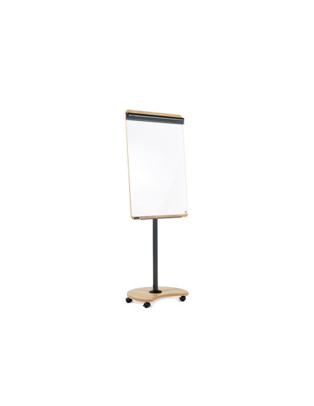 Pizarra Blanca Rocada Gama Natural Movil Lacada Magnetica Con 2 Brazos Abatibles 69X99 Cm