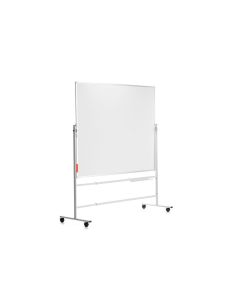 Pizarra Blanca Rocada Volteable Doble Cara Magnetica Acero Lacado 120X90 Cm