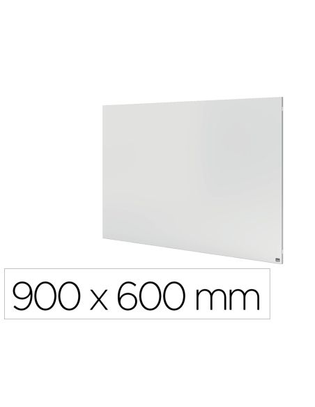 Pizarra Blanca Nobo Infinity Sin Marco Acero Lacado Magnetico 900X600 Mm