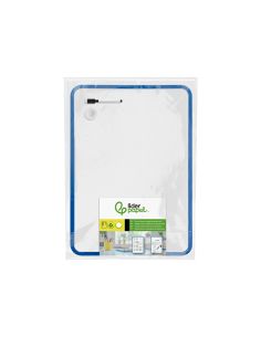 Pizarra Blanca Liderpapel 30X42 Cm Magnetica Doble Cara Lisa Con Rotulador Iman Y Borrador 2