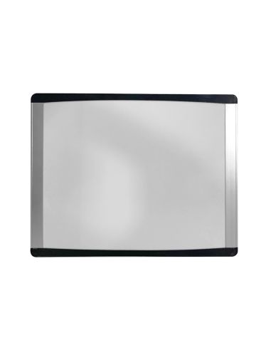 Pizarra Blanca Bi-Office Inka Magnetica Acero Lacado Marco De Aluminio Y Laterales Plastico Negro 355X280 Mm