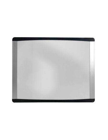 Pizarra Blanca Bi-Office Inka Magnetica Acero Lacado Marco De Aluminio Y Laterales Plastico Negro 355X280 Mm