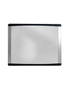 Pizarra Blanca Bi-Office Inka Magnetica Acero Lacado Marco De Aluminio Y Laterales Plastico Negro 580X450 Mm 2