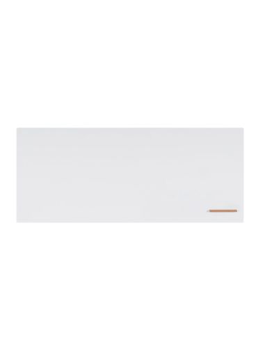 Pizarra Blanca Bi-Office Loop Magnetica Acero Lacado Sin Marco 180X100 Cm