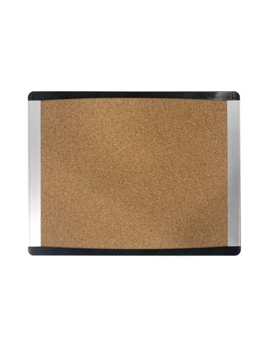 Pizarra Corcho Bi-Office Inka Reciclado Marco De Aluminio Y Laterales Plastico Negro 355X280 Mm