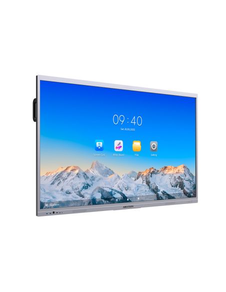 Pantalla Interactiva Hikvision 86" 3840X2160 Pixeles 4K Wifi/Bluetooh Android 13.0 8Gb Memoria
