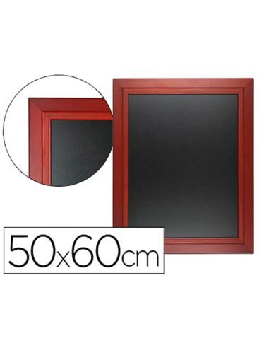 Pizarra Negra Liderpapel Mural De Madera Con Superficie Para Rotuladores Tipo Tiza 50X60Cm|Libreriasalesiana