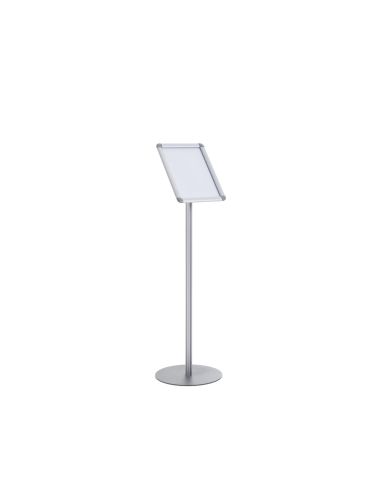 Expositor De Pie Bi-Office Para Formato Din A4 Marco Aluminio Plegable 1100X320 Cm