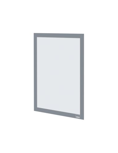 Marco Porta Anuncios Nobo Din A4 Marco Magnetico Autoadhesivo Color Plata Pack De 2 Unidades|Libreriasalesiana