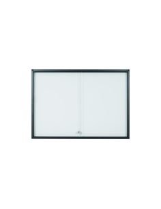 Vitrina De Anuncios Bi-Office 27 A4 Magnetica Para Interior Slim Antracita 1999X39X946 Mm