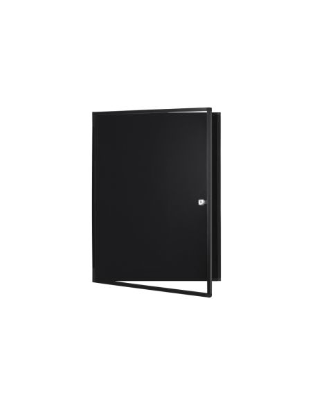 Vitrina De Anuncios Bi-Office New Gen Magnetica Acero Lacado 6Xa4 Para Interior Color Negro 696X636X36 Mm